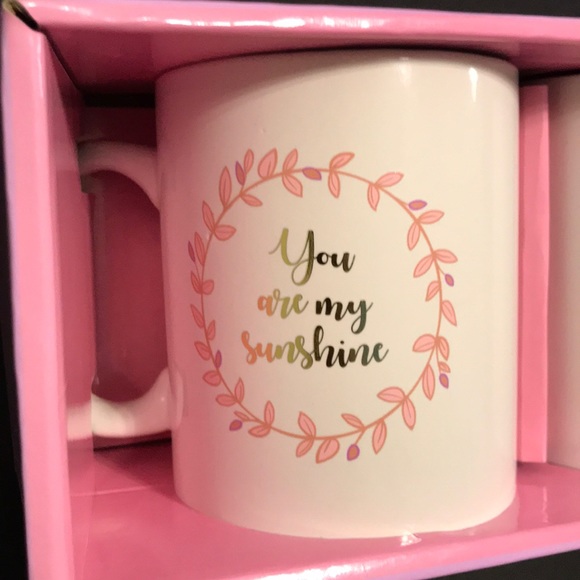 Set of 2 ceramic mugs - Picture 2 of 3